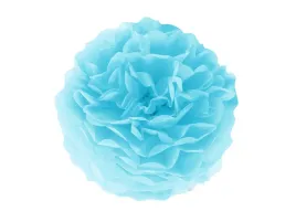dekoracja-wiszaca-pompon-kwiat-blekitny-35-cm-1-szt