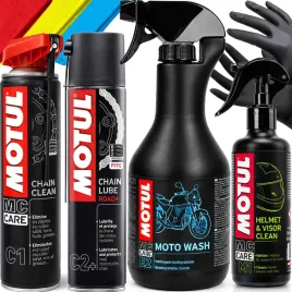 motul-plyn-do-mycia-motocykla-kasku-zmywacz-smar-do-lancucha-mikrofibra-x3
