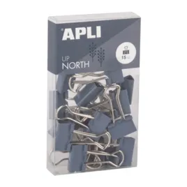 klipy-do-dokumentow-apli-up-north-19mm-niebieskie-15szt