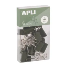 klipy-do-dokumentow-apli-up-north-19mm-khaki-15szt