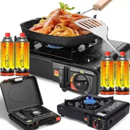 kuchenka-turystyczna-gazowa-polowa-adapter-do-butli-4x-kartusz-gazowy-gaz