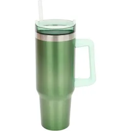 kubek-termiczny-ze-slomka-zielony-metaliczny-z-uchwytem-1100ml