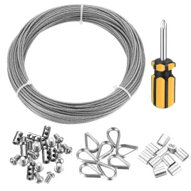 linka-lina-stalowa-20m-2mm-nierdzewna-ocynkowana-zestaw-44w1-7x7-splot-liny