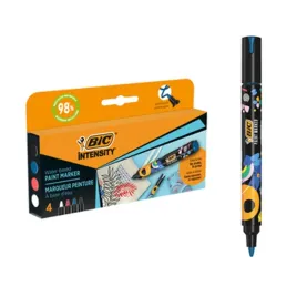 markery-akrylowe-bic-intensity-classic-paint-4-kolory
