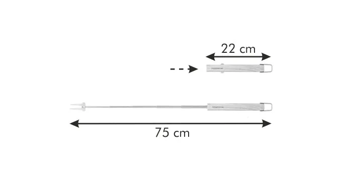 widelec-teleskopowy-privilege-75-cm