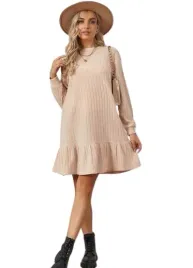 shein-sukienka-ciazowa-bezowa-casual-40-42-l2k