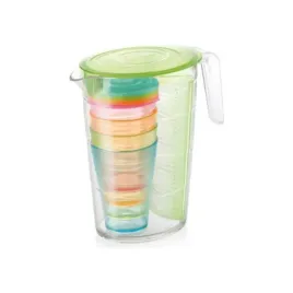 dzbanek-mydrink-25-l-4-kubki-z-wieczkiem-zielony