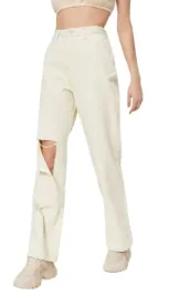 nasty-gal-spodnie-ecru-dlugie-na-zamek-34-yhh