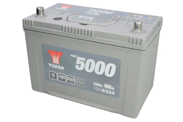 Akumulator YUASA 12V 100AH 830A L+ YBX5334