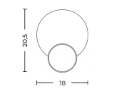 kinkiet-azzardo-eclipse-wall-10w-3000k-stan-nowy