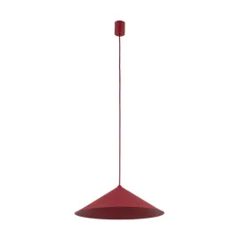 lampa-wiszaca-metalowa-stozek-lume-m-burgund-40cm-1xgx53-zarowka-gratis