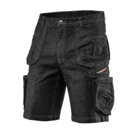 krotkie-spodenki-robocze-denim-czarne-rozmiar-l-neo-81-273-l
