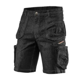 krotkie-spodenki-robocze-denim-czarne-rozmiar-l-neo-81-273-l