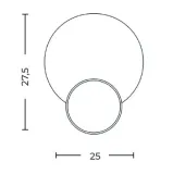 kinkiet-azzardo-eclipse-wall-14w-3000k-stan-nowy