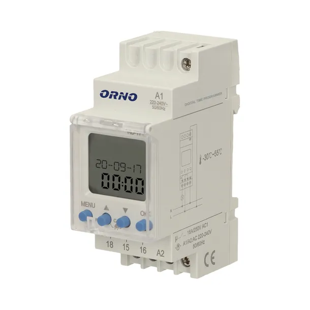 elektroniczny-programator-czasowy-100-programow-16a-230v-2-moduly-din-th-35-stan-nowy