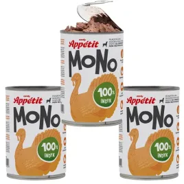 comfy-appetit-mono-indyk-karma-mokra-dla-psa-puszka-zestaw-3-sztuk-400g