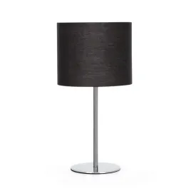 lampa-stolowa-nocna-1xe14-czarny-srebrny-zarowka-gratis
