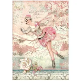 papier-ryzowy-a4-stamperia-sweet-winter-na-lyzwach