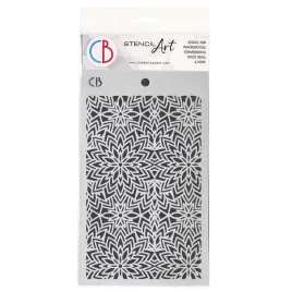 maska-szablon-3d-145x24cm-ciao-bella-snowflake-balls