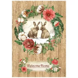 papier-ryzowy-a4-stamperia-romantic-home-zajaczki