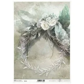 papier-ryzowy-do-decoupage-a4-2155-wianek-kwiatowy