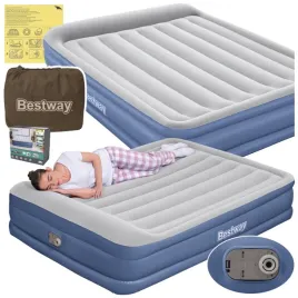 materac-do-spania-wysoki-dmuchany-lozko-z-e-pompka-203x152x46-bestway-67630