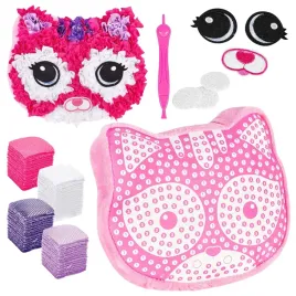 zestaw-kreatywny-dla-dziewczynki-maskotka-kot-kotek-poduszka-wyszywanka-diy