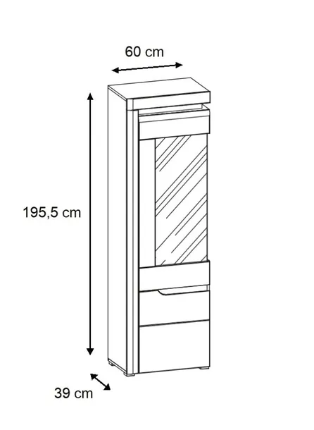 witryna-irma-dab-bialy-polysk-glebokosc-mebla-39-cm