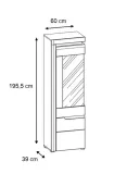 witryna-irma-dab-bialy-polysk-glebokosc-mebla-39-cm