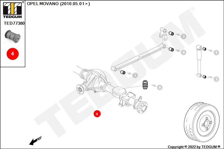 tuleja-piora-resora-ted77380-ted-numer-katalogowy-czesci-ted77380