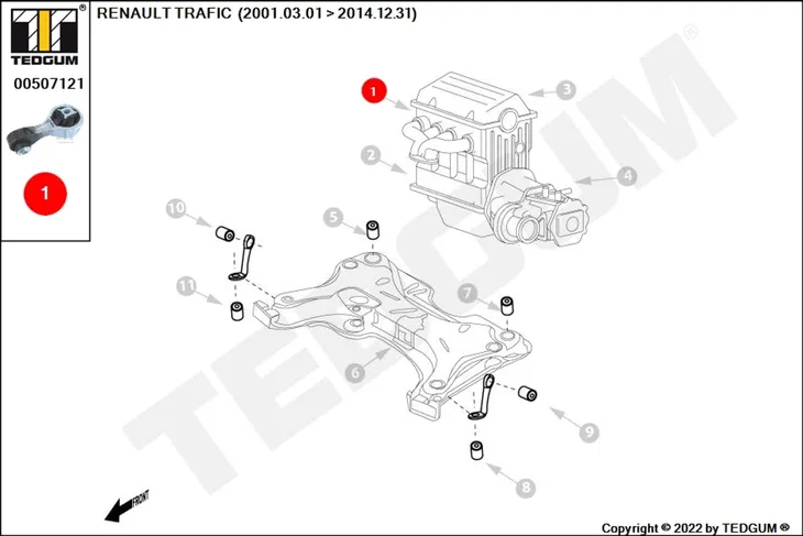 poduszka-silnika-00507121-ted-numer-katalogowy-oryginalu-opel-4416894-opel-44-16-894-opel-8200404271-opel-82-00-404-271