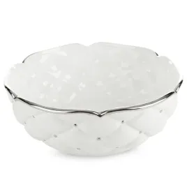 misa-dekoracyjna-adore-30x11-cm-bialo-srebrna-okragla-pikowana