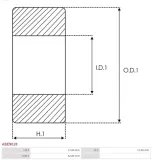 lozysko-abe9018-ast-as-pl-producent-czesci-as-pl