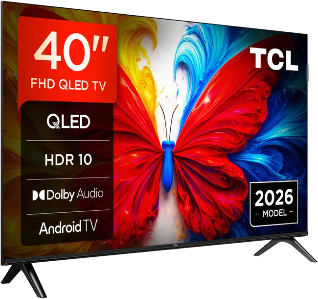 Telewizor TCL 40S5L 40" QLED Android TV Internet Smart Wi-Fi