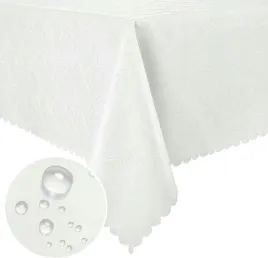 obrus-wodoodporny-pu-kwadratowy-80x80-cm-efekt-lotosu-kolor-bialy