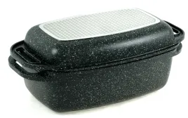 praktyczna-brytfanna-5-1l-pokrywa-grillowa-2w1-marmurowa-gaz-indukcja-32cm