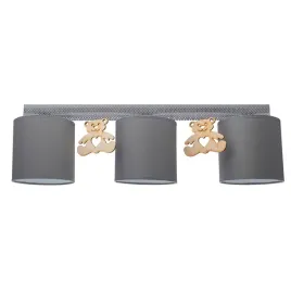 lampa-sufitowa-listwa-misie-milagro-3xe27-szara-zarowki-gratis