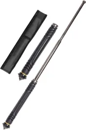 palka-teleskopowa-53-cm-titanium-black-z-pokrowcem-baton-policyjny-z-kabura