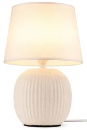 lampka-nocna-z-abazurem-biala-ceramiczna-ryflowana-dion-d2