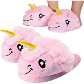kapcie-damskie-meskie-pluszowe-bambocze-papciesmieszne-rozowe-jednorozec