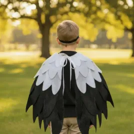 stroj-bociana-przebranie-czapka-skrzydla-wiosna-ptak-hallowen-kostium-bal