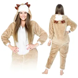 pizama-damska-meska-ciemna-kostium-onesie-kigurumi-kombinezon-renifer-m