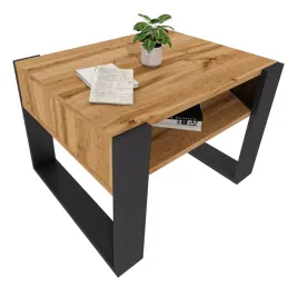 stolik-kawowy-lawa-karo-65-cm-dab-wotan-czarny-loft-65x536x45