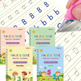 magiczne-ksiazeczki-do-nauki-pisania-litery-kaligrafia-zeszyty-cwiczen-4szt