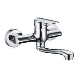 elegancka-bateria-umywalkowa-kulowa-scienna-duro-prisma-15cm-chrom