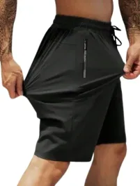 shein-krotkie-spodenki-treningowe-czarne-z-wiazaniem-xl-1di
