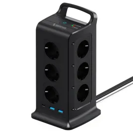 listwa-zasilajaca-tower-12xac-2xusb-1xusb-c-przewod-2m-spacetronik-czarna