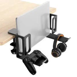 uchwyt-podbiurkowy-2w1-do-blatu-spacetronik-spb-026b-na-laptopa-i-sluchawki