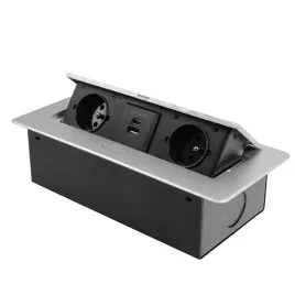 gniazdo-nablatowe-chowane-w-blat-kuchenny-wpuszczane-usb-c-2x230v-srebrne