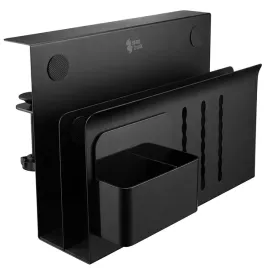 uchwyt-na-laptopa-30x30-schowek-boczny-na-biurko-organizer-biurkowy-czarny